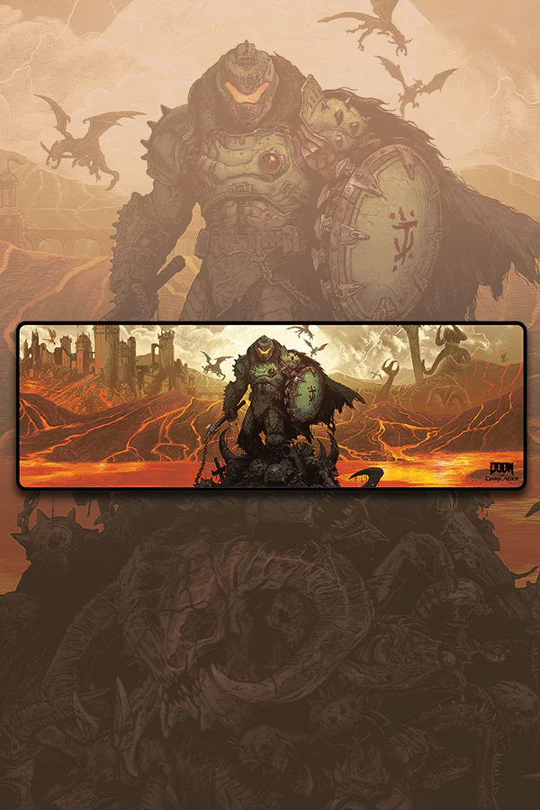 DOOM: The Dark Ages Slayer's Triumph Oversized Mousepad