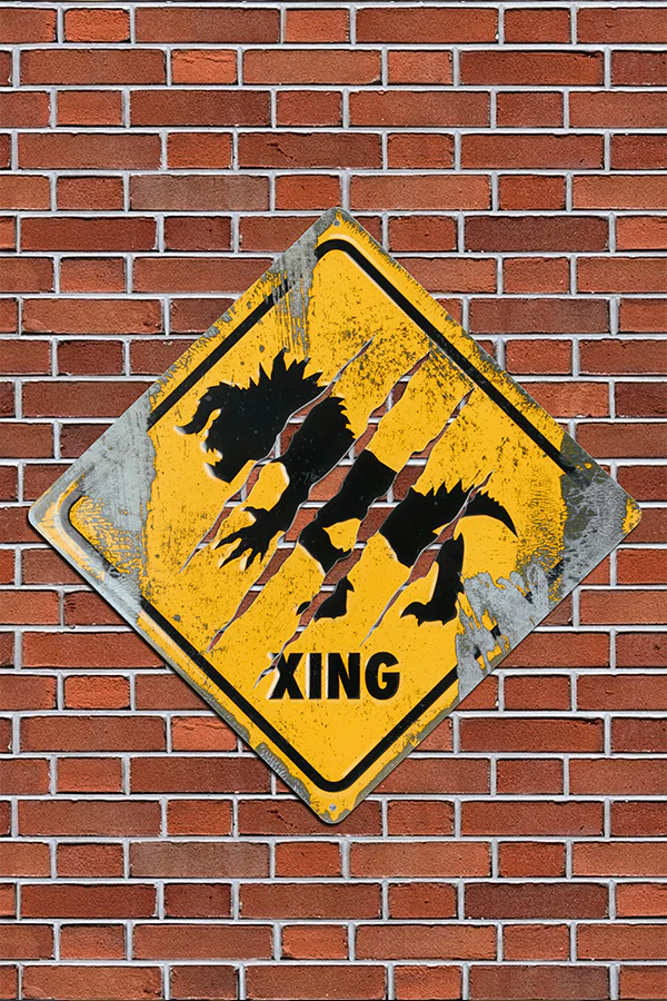 154-fallout-deathclaw-crossing-metal-sign-6.webp Fallout Deathclaw Crossing Metal Sign
