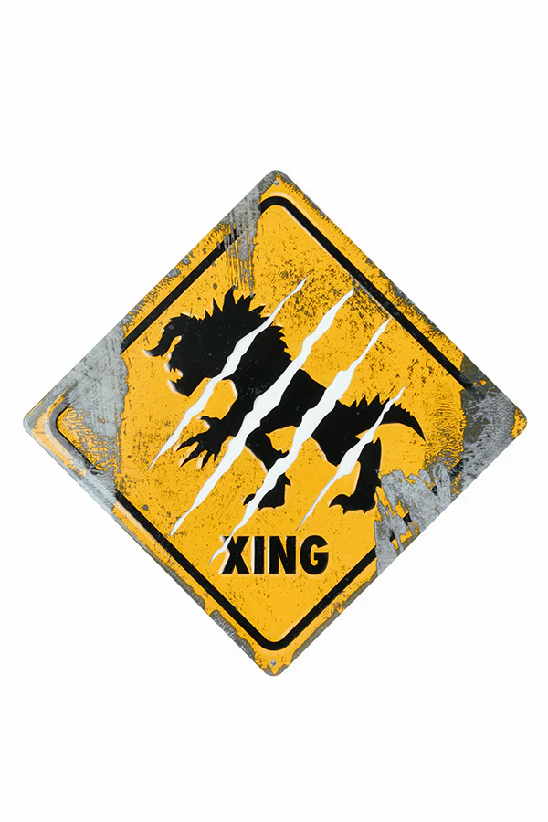 154-fallout-deathclaw-crossing-metal-sign-7.webp Fallout Deathclaw Crossing Metal Sign