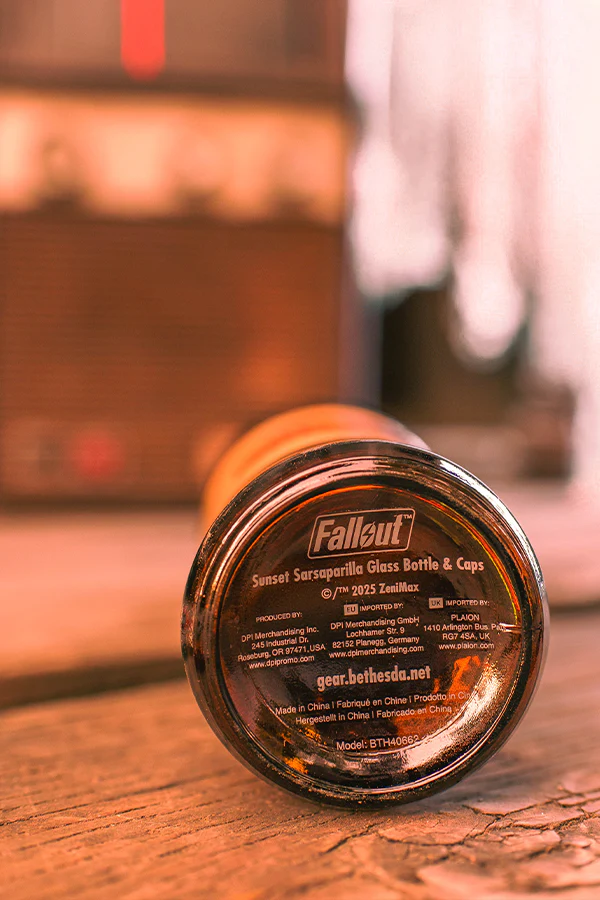 259-fallout-sunset-sarsaparilla-glass-bottle-bottle-caps-9.webp Fallout Sunset Sarsaparilla Glass Bottle & Bottle Caps