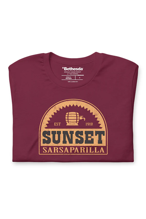 261-fallout-sunset-sarsaparilla-tee-5.webp Fallout Sunset Sarsaparilla Tee