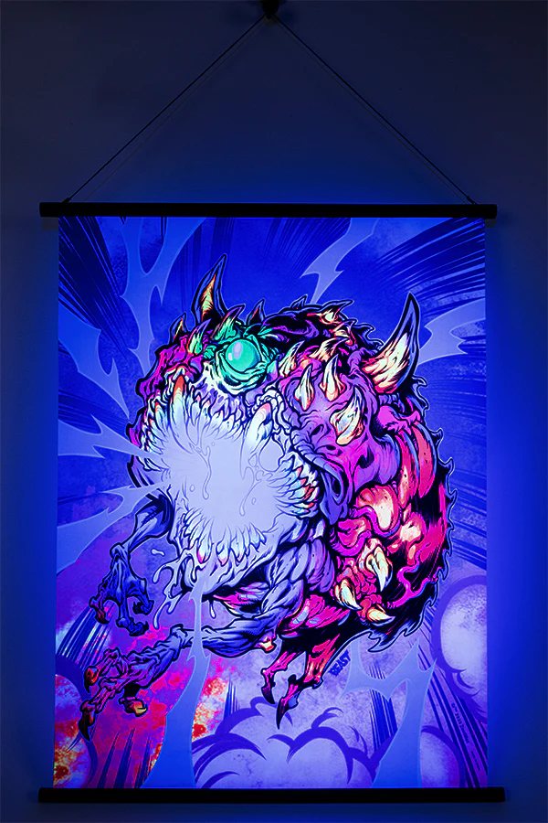 38-doom-eternal-cacodemon-wall-scroll-by-beast-wreck-4.webp DOOM Eternal Cacodemon Wall Scroll by Beast Wreck