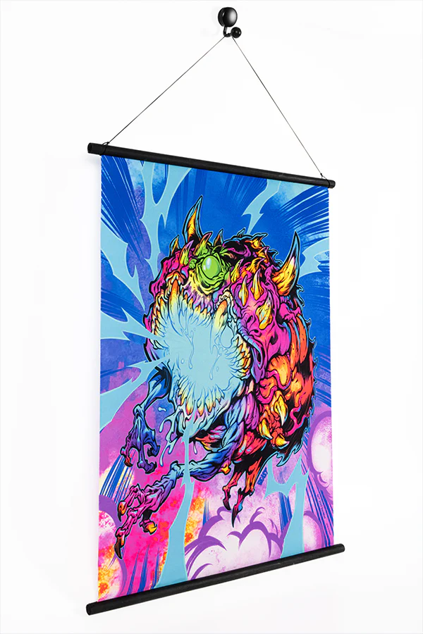 38-doom-eternal-cacodemon-wall-scroll-by-beast-wreck-5.webp DOOM Eternal Cacodemon Wall Scroll by Beast Wreck