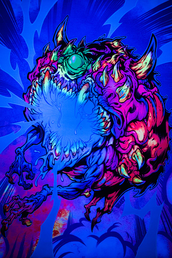 38-doom-eternal-cacodemon-wall-scroll-by-beast-wreck-8.webp DOOM Eternal Cacodemon Wall Scroll by Beast Wreck
