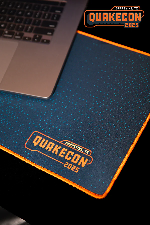 QuakeCon 2025 Oversized Mouse Pad