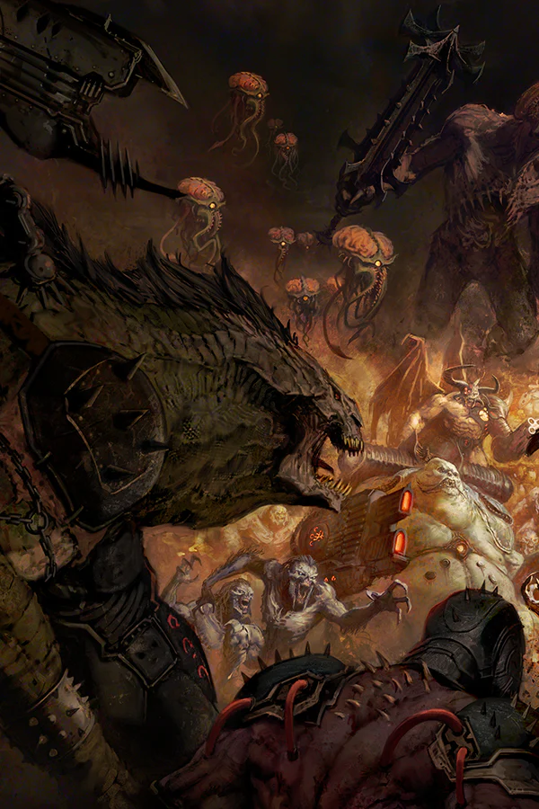678-doom-the-dark-ages-endless-battle-lithograph-3.webp DOOM: The Dark Ages Endless Battle Lithograph