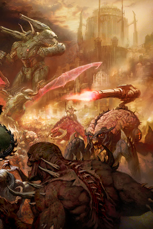 678-doom-the-dark-ages-endless-battle-lithograph-5.webp DOOM: The Dark Ages Endless Battle Lithograph