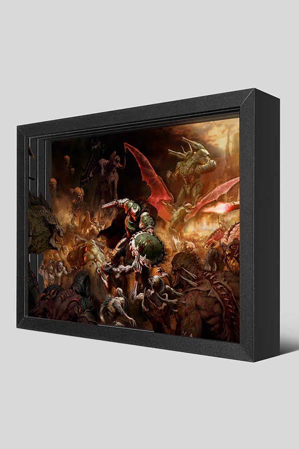 DOOM: The Dark Ages Shadowbox