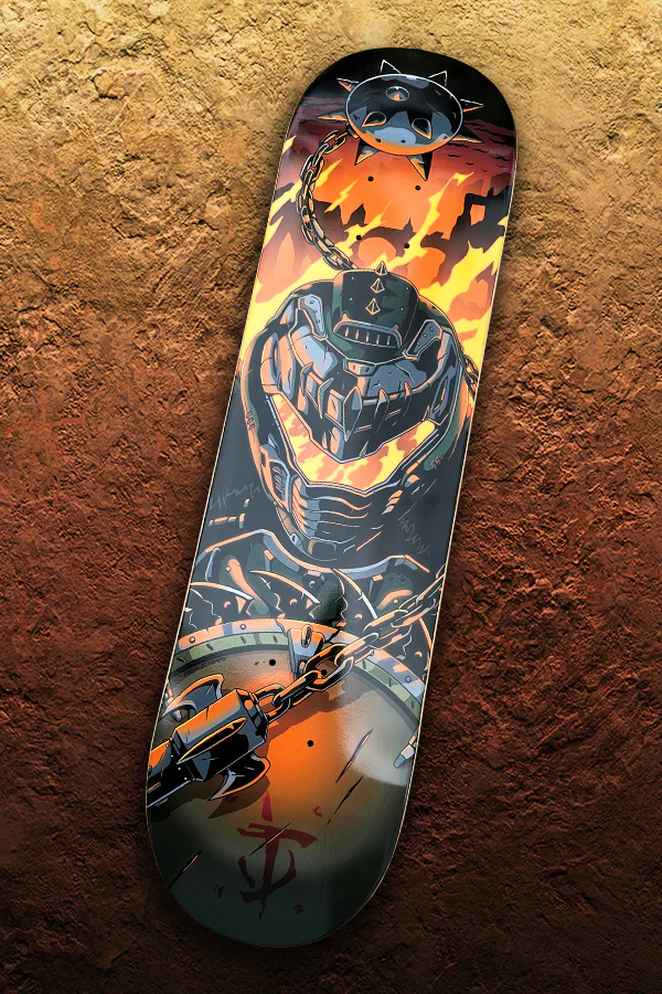 DOOM: The Dark Ages Slayer Skate Deck