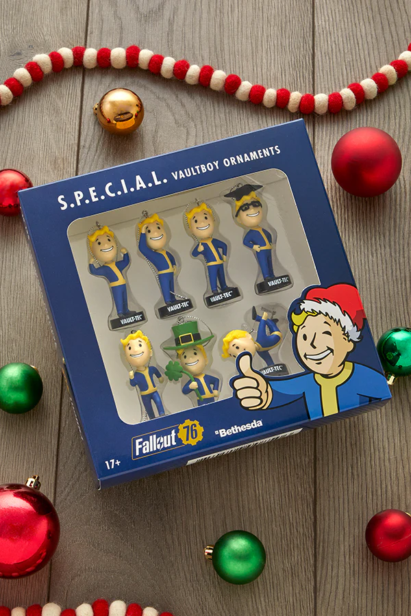 Fallout S.P.E.C.I.A.L Vault Boy Ornaments