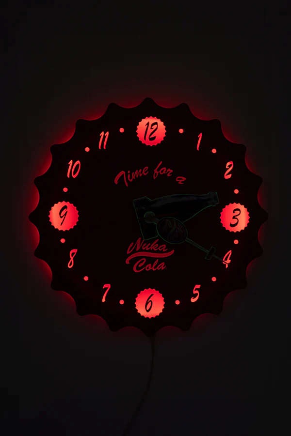 Fallout Time For A Nuka-Cola Wall Clock