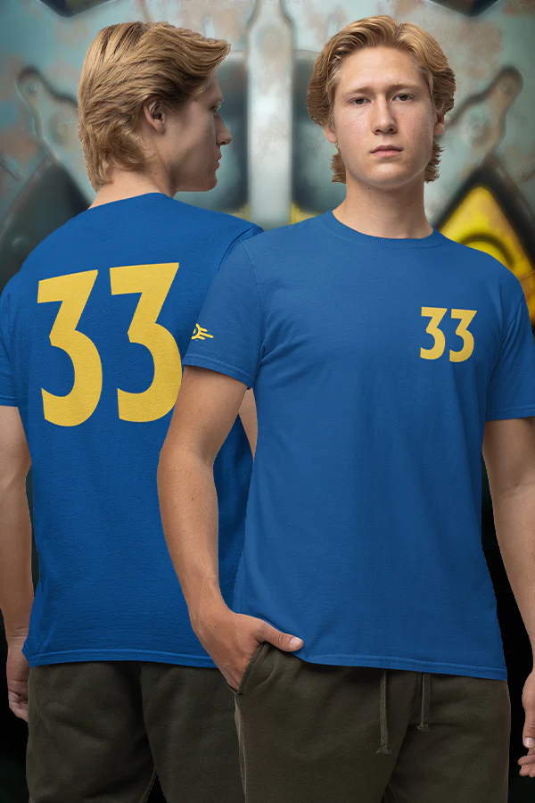 837-fallout-vault-33-tee-1.webp Fallout Vault 33 Tee