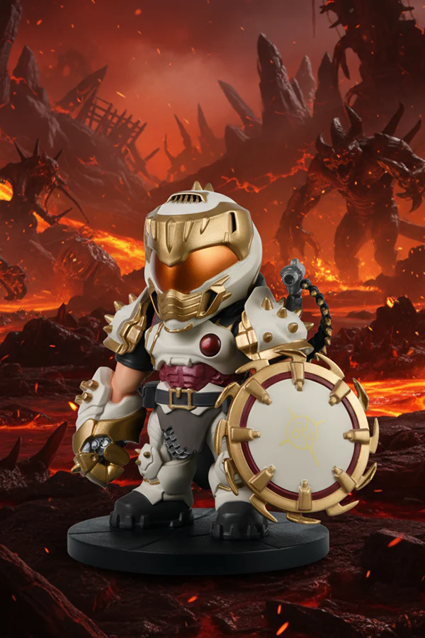 DOOM: The Dark Ages Slayer Mini Collectible Figure (Divinity Variant)