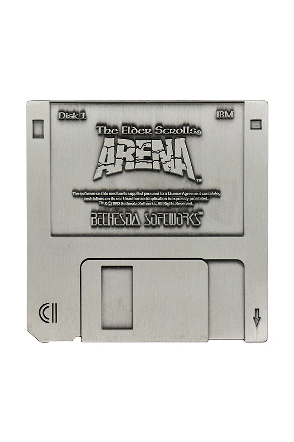 949-the-elder-scrolls-arena-commemorative-floppy-disk-antique-silver-edition--4.webp The Elder Scrolls Arena Commemorative Floppy Disk (Antique Silver Edition)