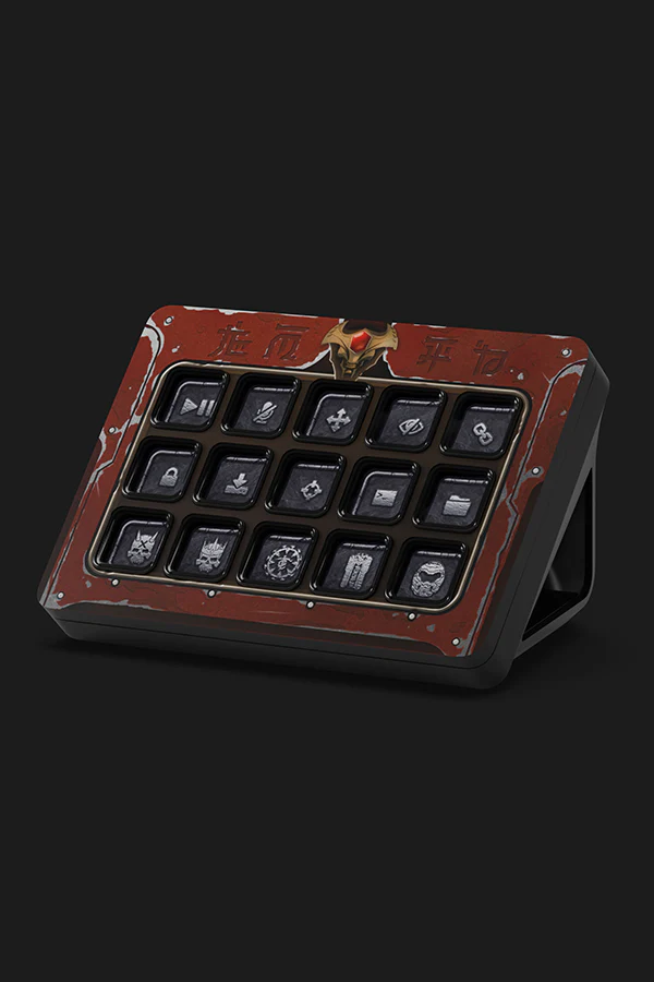 993-doom-the-dark-ages-red-keycard-stream-deck-mk-2-by-elgato-bethesda-gear-exclusive--4.webp DOOM: The Dark Ages Red Keycard Stream Deck MK.2 by Elgato (Bethesda Gear Exclusive)